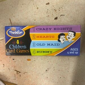 Kids playing cards 4 and up